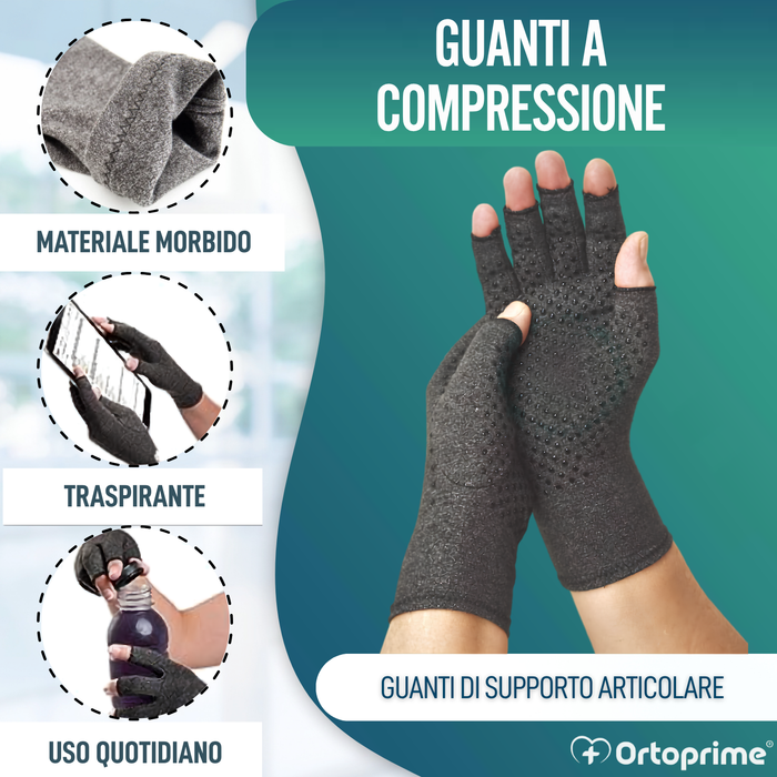 Pacchetto di Guanti Compressione Artrite e Artrosi