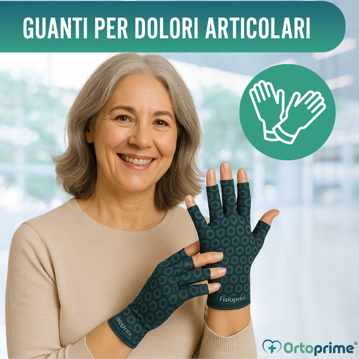 Guanti Terapeutici per Artrosi | Tessuto Tecnico Elastico