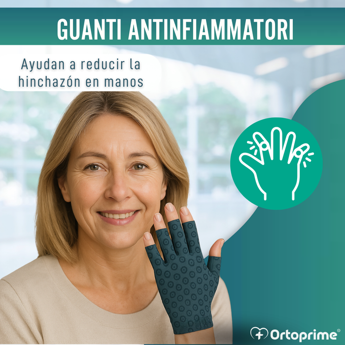 Guanti Terapeutici per Artrosi | Tessuto Tecnico Elastico