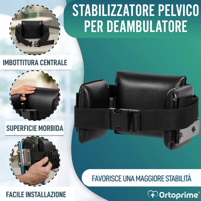 Supporto Pelvico per Deambulatore | Stabilizzatore Anca