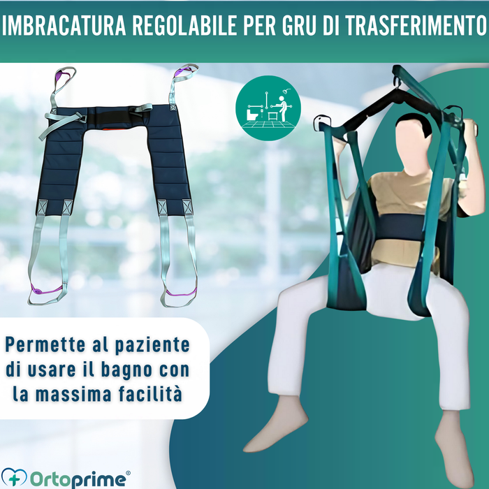 Imbracatura Ergonomica per Grua con Regolazione Rapida