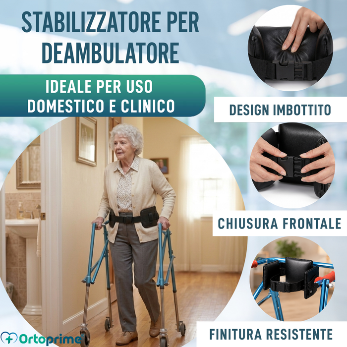 Supporto Pelvico per Deambulatore | Stabilizzatore Anca