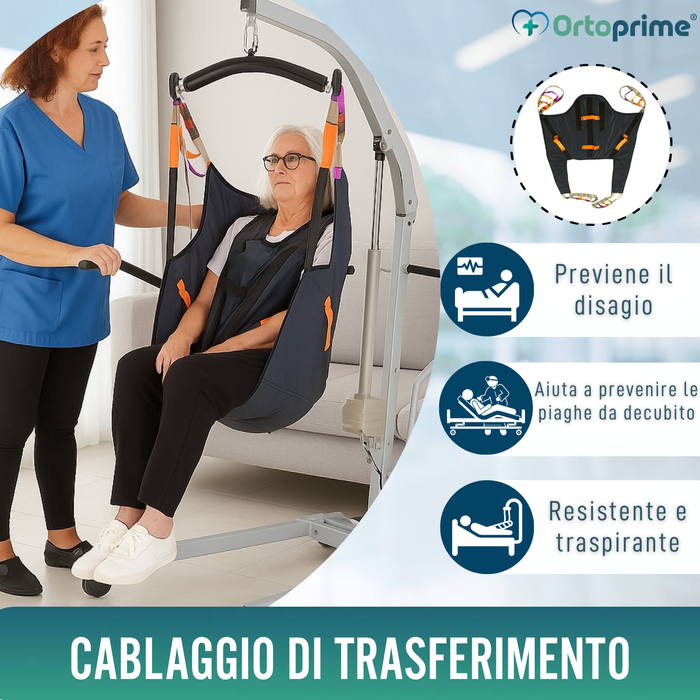 Imbracatura Ortopedica con Supporto per Gru a Trasferimento