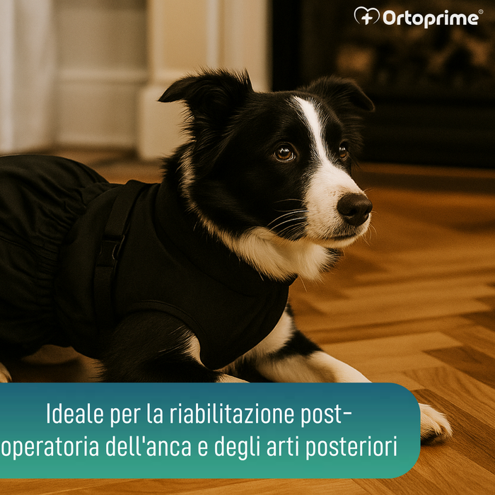 Cappotto in Nylon per Cani con Mobilità Ridotta | 6 Taglie