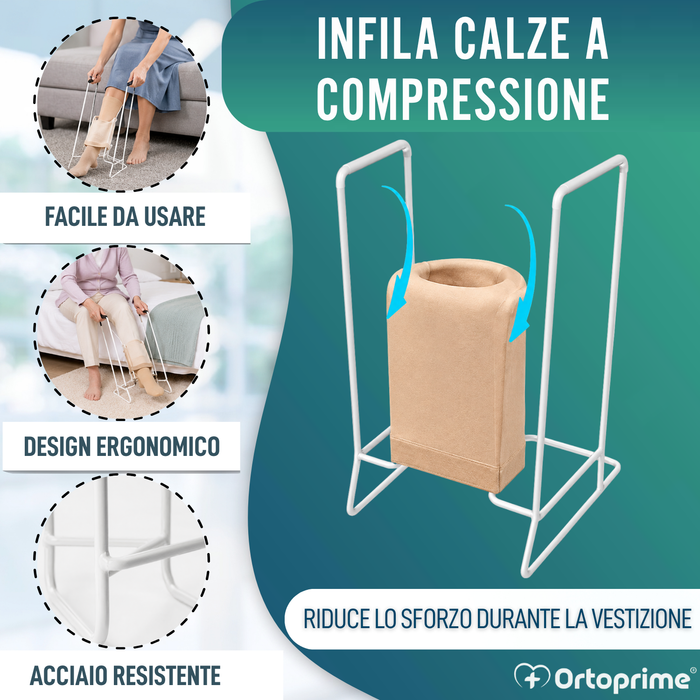 Calzascarpe per Calze a Compressione | Ausili per vestirsi