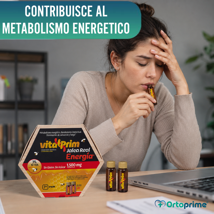 VitaPrim Energía Gelatina Reale | Combatti Stanchezza e Affaticamento