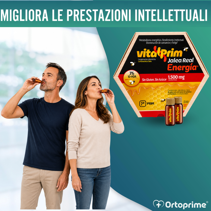 VitaPrim Energía Gelatina Reale | Combatti Stanchezza e Affaticamento