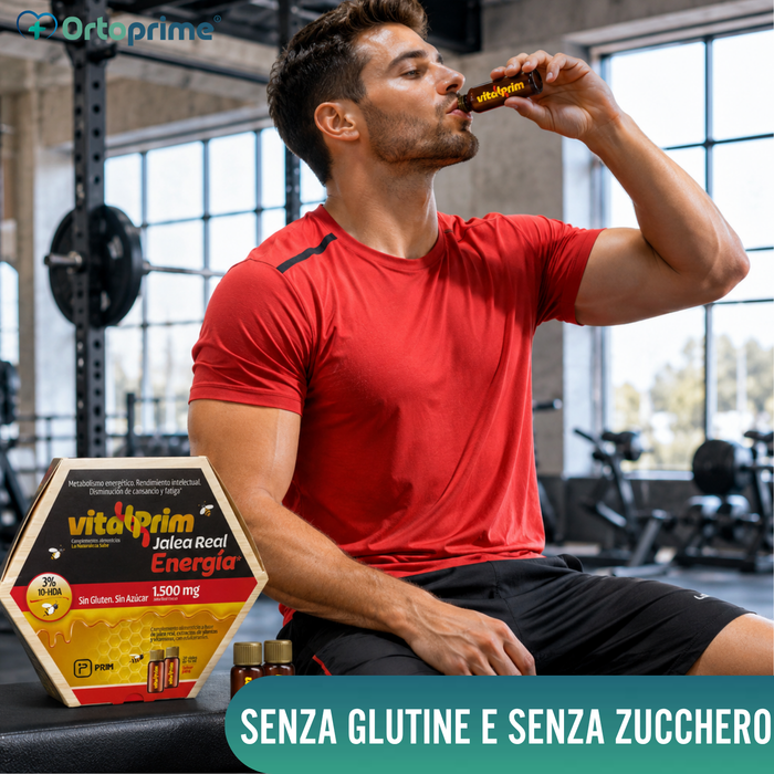 VitaPrim Energía Gelatina Reale | Combatti Stanchezza e Affaticamento