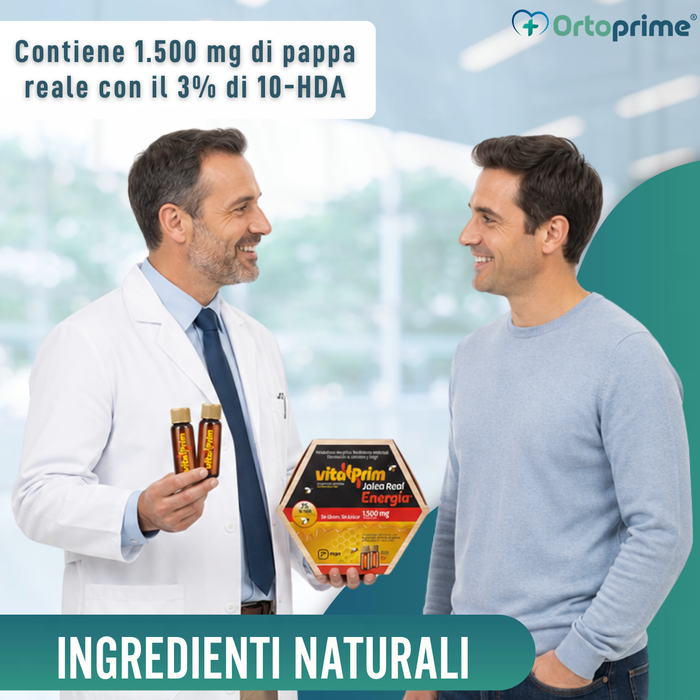VitaPrim Energía Gelatina Reale | Combatti Stanchezza e Affaticamento