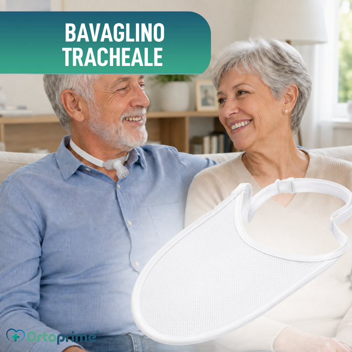 Bavaglio Igienico Speciale per Tracheotomia | Confezione da 10 Unità
