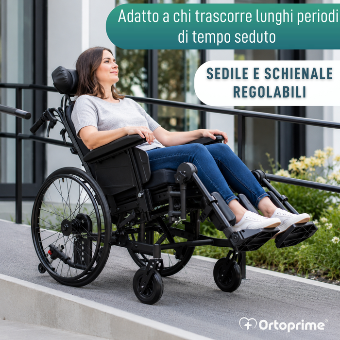 Sedie a Rotelle Basculante di Posizionamento | Anti Ulcere