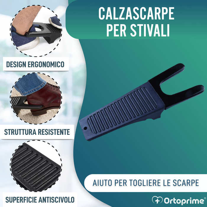 Calzascarpe in Plastica Antiscivolo Ortopedico | 13 cm