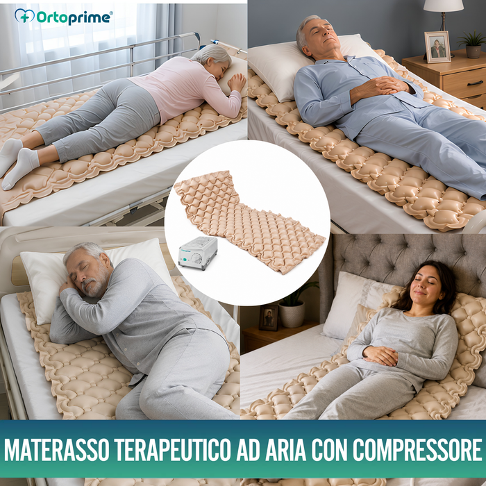 Materasso Antidecubito con Compressore e Cellule d'Aria Alternante