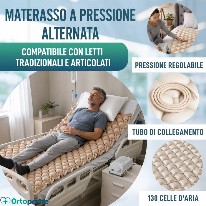 Materasso Antidecubito con Compressore e Cellule d'Aria Alternante