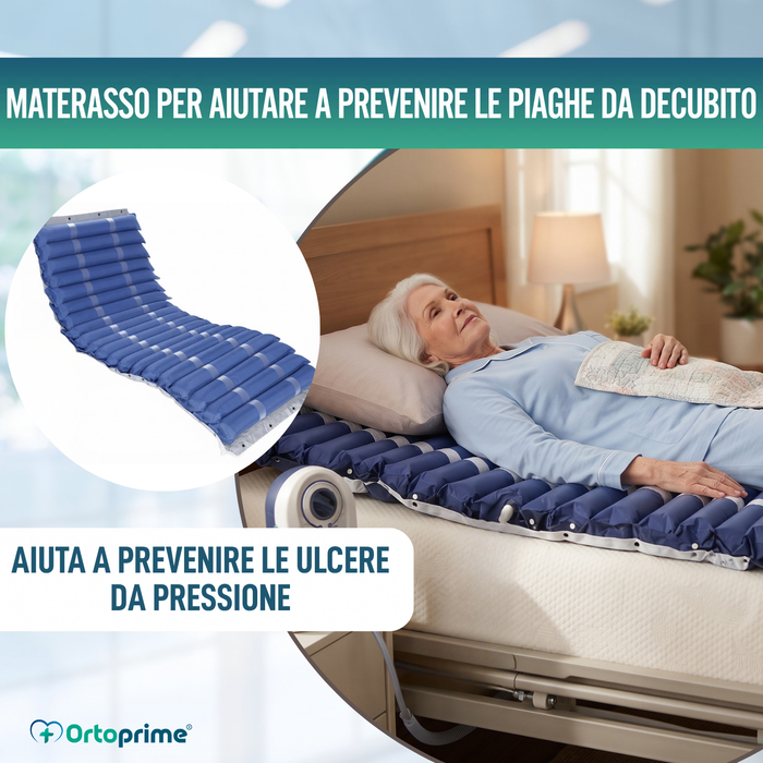 Materasso Antidecubito a Cellule Intercambiabili Compressore
