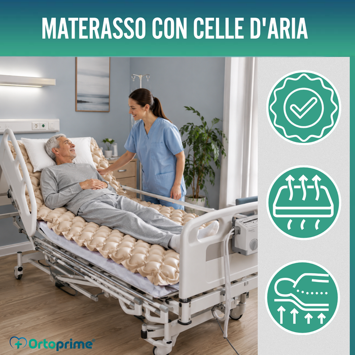 Materasso Antidecubito con Compressore CONFORT CARE