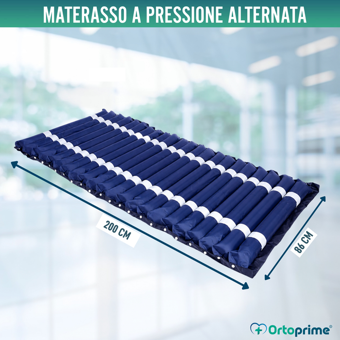 Materasso Antidecubito ad Aria con Compressore Silence per Letto