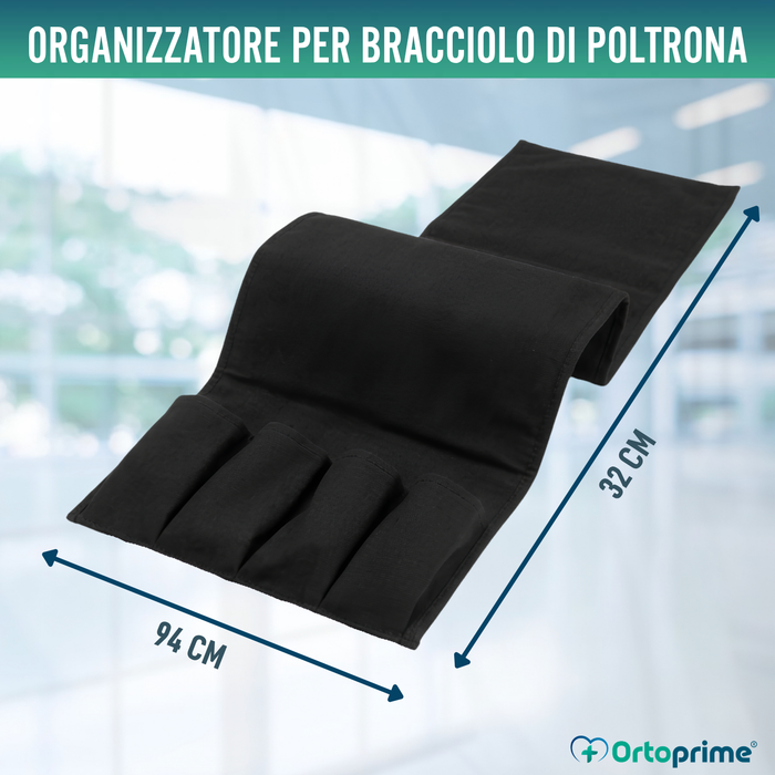Organizer Bracciolo Poltrona 5 Tasche | Antiscivolo