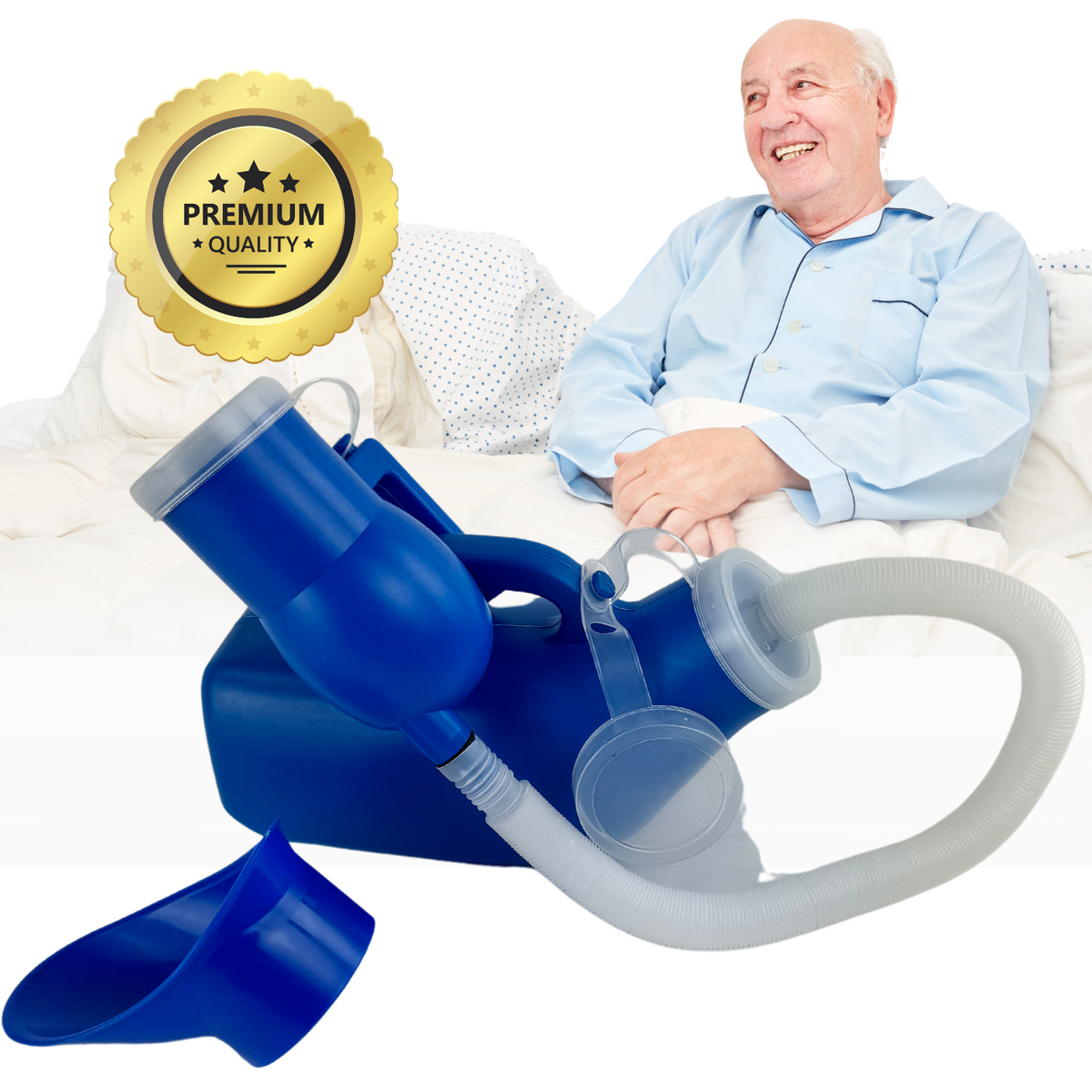 Entonnoir Urinal Portable De Secours Unisex – Pour Extérieur, Randonnée, Voyage (A6S6)