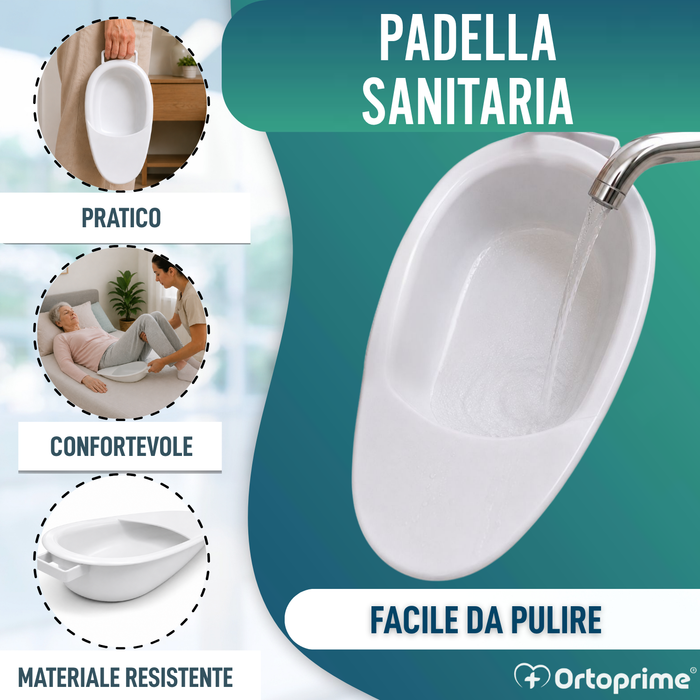 Padella per Adulti 2,5 Litri | Pappagallo Unisex per Letto