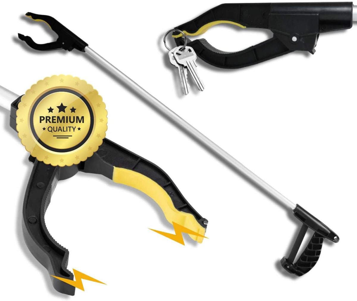 HEEPDD Penna Telescopica Magnetica, Penna Pickup Magnetica Telescopica Grabber Magnetico Retrattile Con Clip Tasca Strumento Ritiro Scomparsa Per Viti - Foto 2