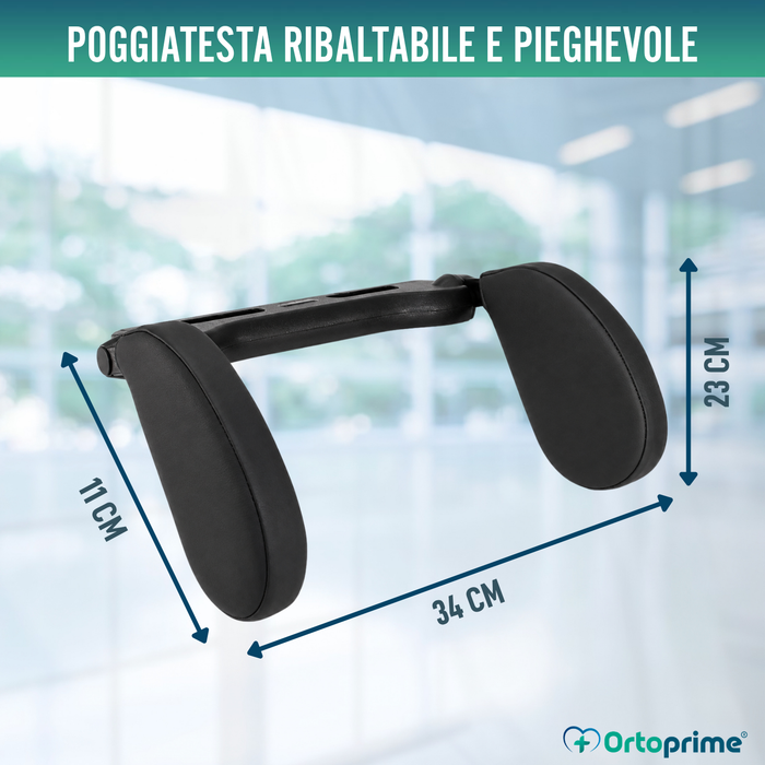 Poggiatesta Auto per Sedile Posteriore | Ribaltabile