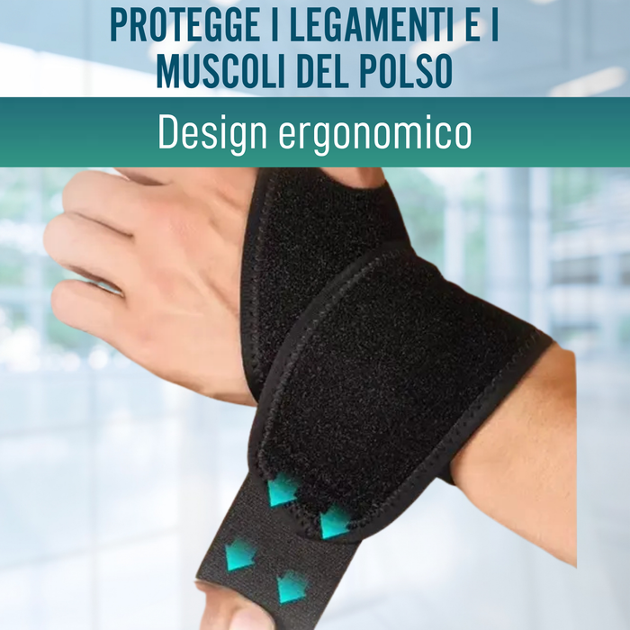 JRILUO 2 Pezzi Polsiera per Tendinite Polso Elastica, Fascia JRILUO 2 Pezzi Polsiera per Tendinite Polso Elastica, Fascia