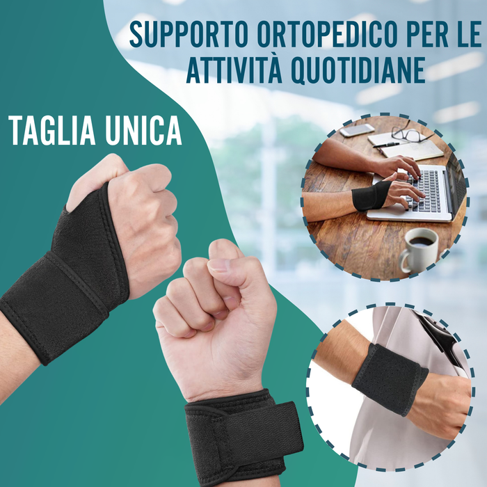 Fascia per Tendinite | Supporto per Polso in Neoprene