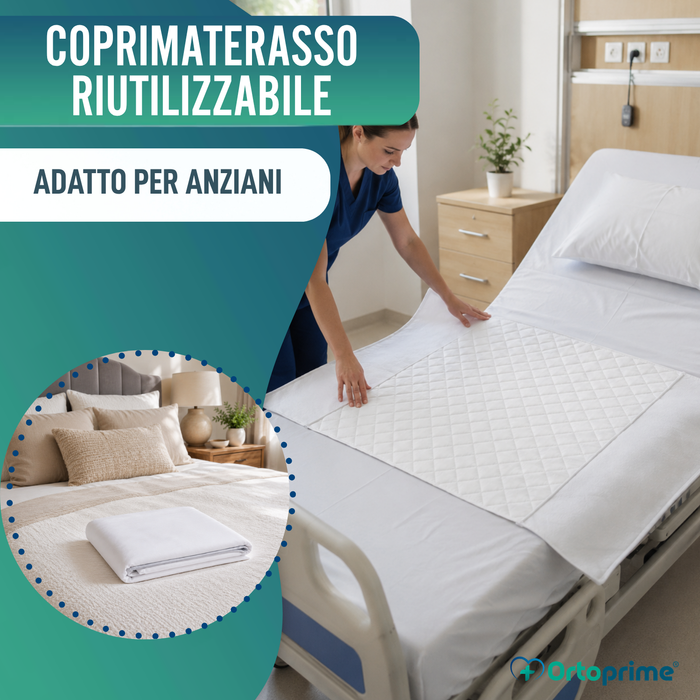 Assorbente Ecologico Lavabile per Letto 90cm 3,15 Litri/m2