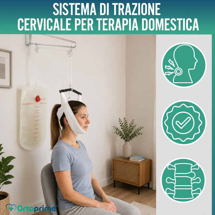 Puleggia Portatile per Trazione Cervicale