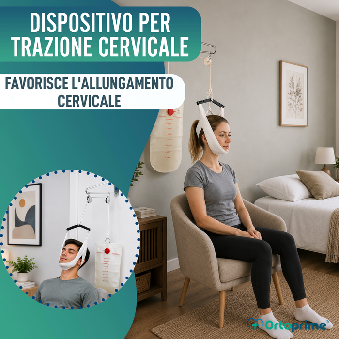Puleggia Portatile per Trazione Cervicale