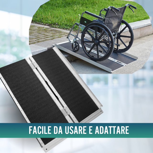 300 Cm - Rampa Telescopica Per Sedia A Rotelle - HomeCare Innovation BV - Foto 3