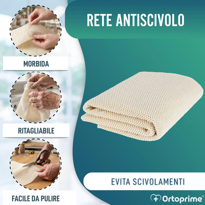 Rete Antiscivolo Multiuso da Tagliare | 2 Misure