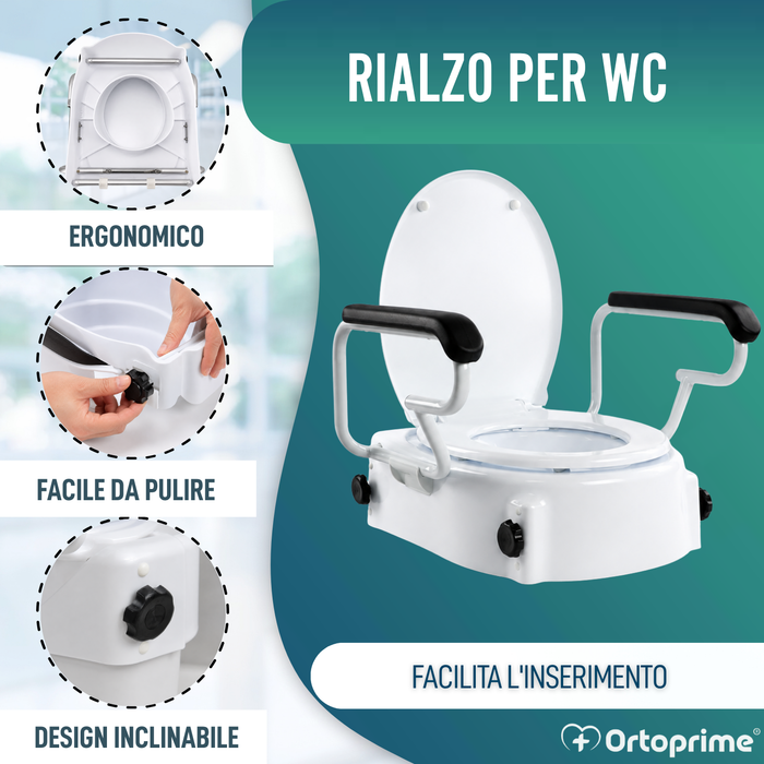 Sollevatore WC Inclinabile OrtoPrime Comfort