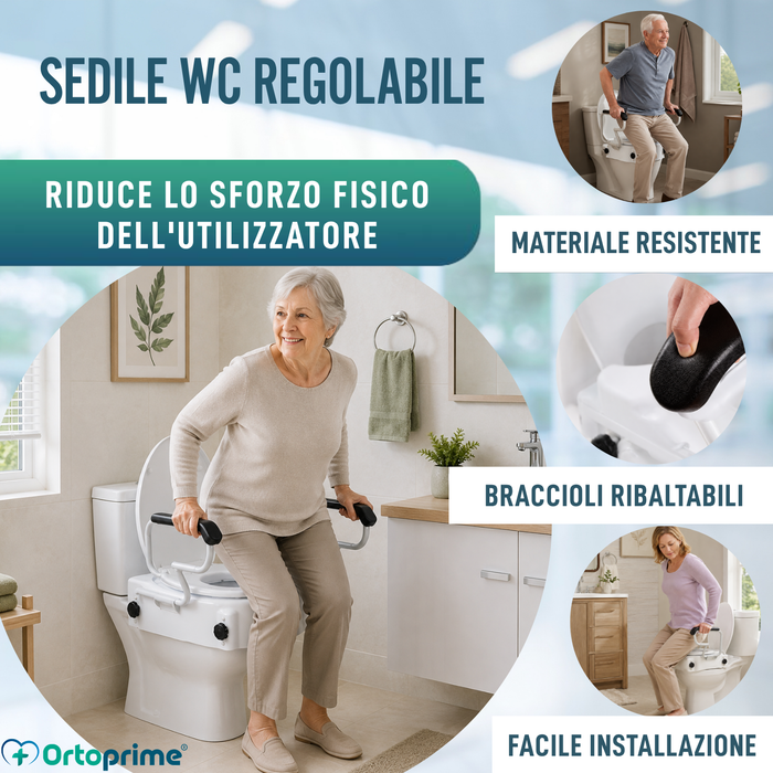 Sollevatore WC Inclinabile OrtoPrime Comfort