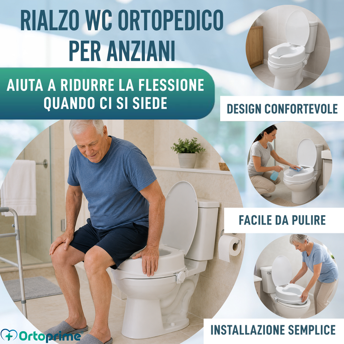 Rialzo water con Coperchio 10 cm | Universale