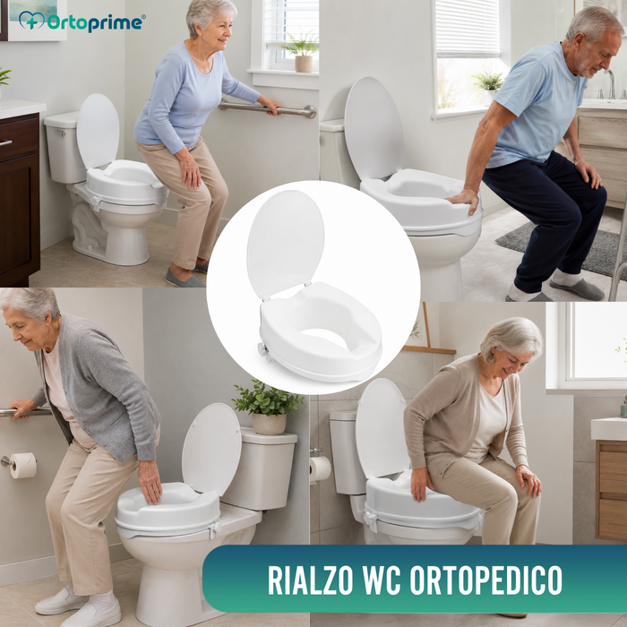 Rialzo water con Coperchio 10 cm | Universale