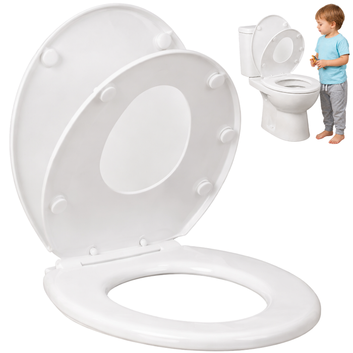 Riduttore WC per Bambini con Coperchio | Adattatore WC