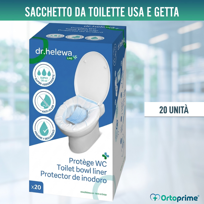 Sacchetti Igienici Monouso per WC | 20 Pezzi