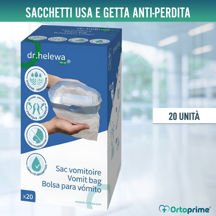 Sacchetti Igienici Monouso per Vomito | Confezione 20