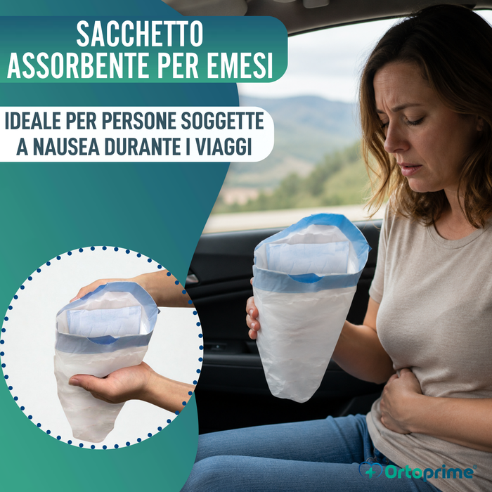 Sacchetti Igienici Monouso per Vomito | Confezione 20