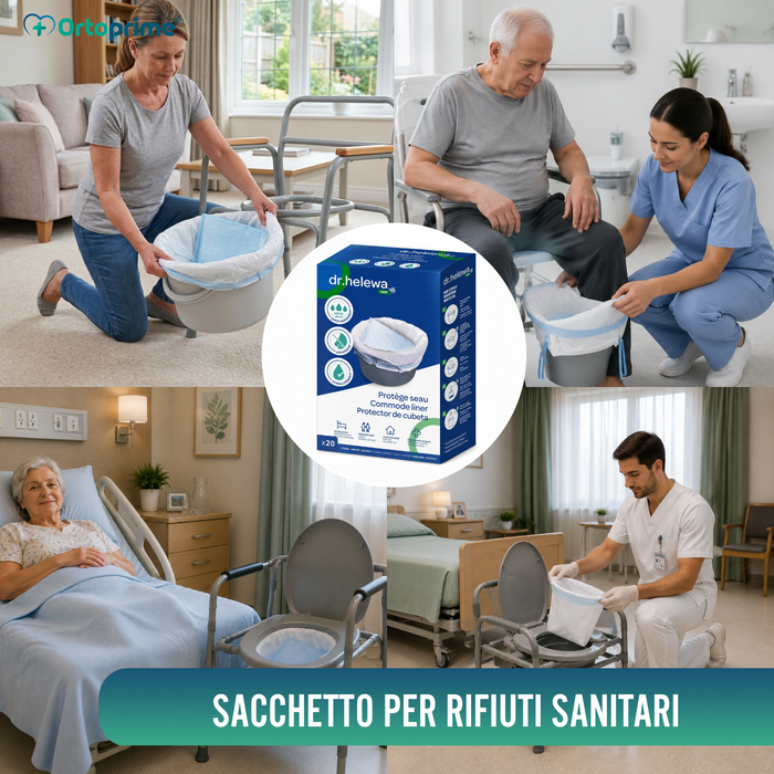 Sacchetti Monouso per WC Assorbenti | Confezione 20