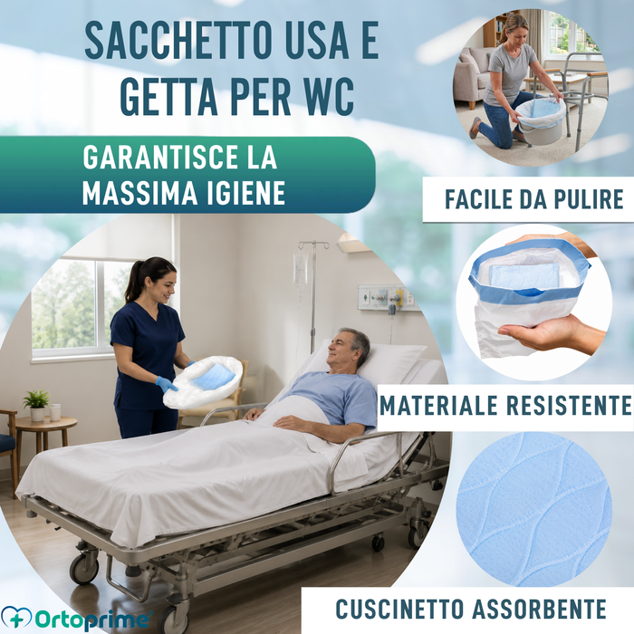 Sacchetti Monouso per WC Assorbenti | Confezione 20