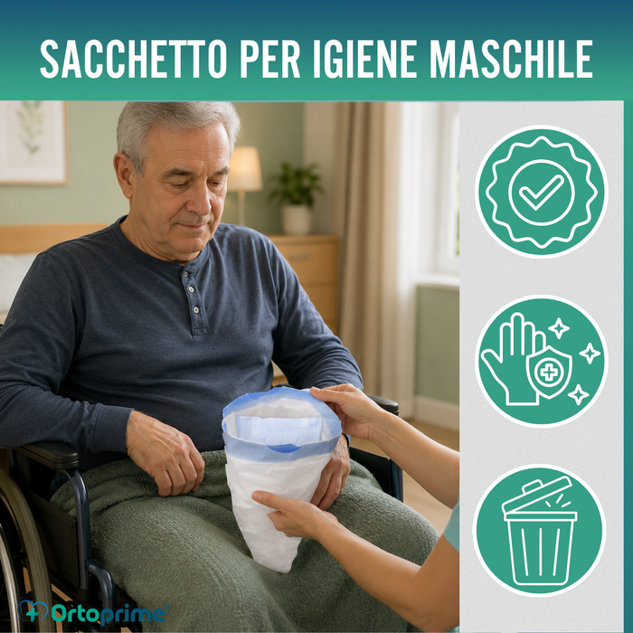 Sacchetti Igienici Monouso per Orinali Maschili 600 ml