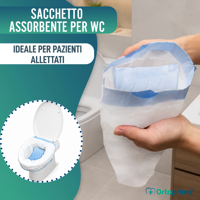 Sacchetti Monouso per WC Assorbenti | Confezione 20