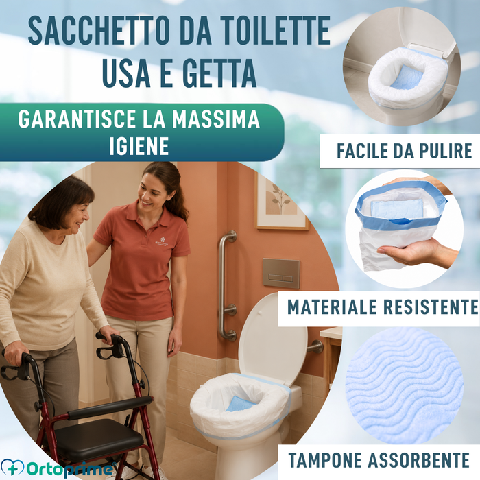 Sacchetti Igienici Monouso per WC | 20 Pezzi