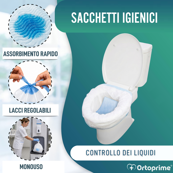 Sacchetti Igienici Monouso per WC | 20 Pezzi
