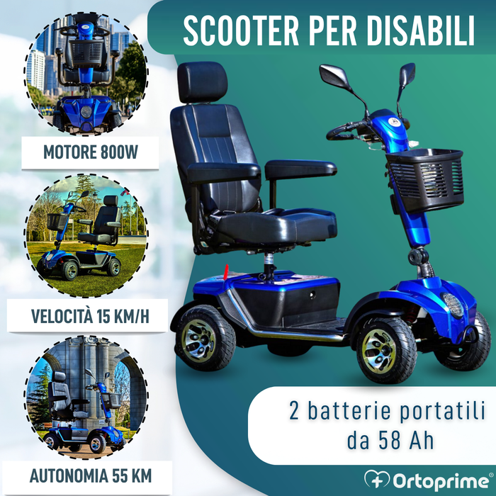 Scooter per Disabili di Ultima Generazione | Tutti Terreni