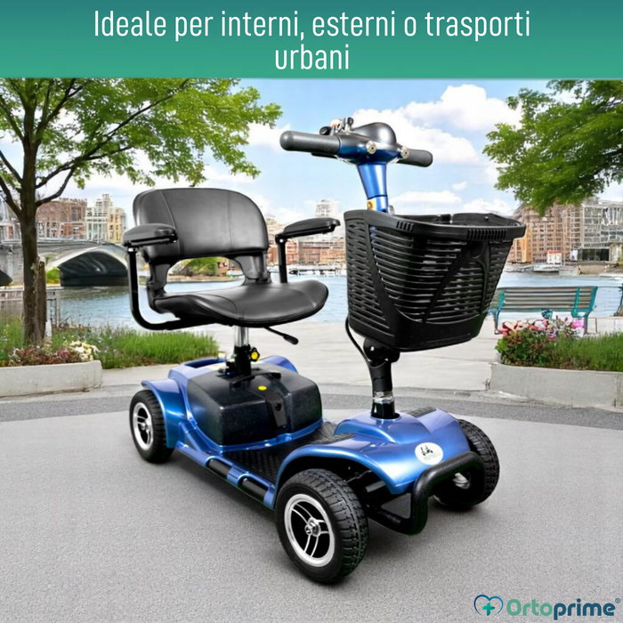 Scooter per Mobilità Ridotta Smontabile | 4 Ruote