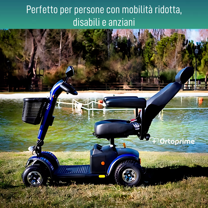 Scooter per Disabili Compatto | Sospensione Integrale